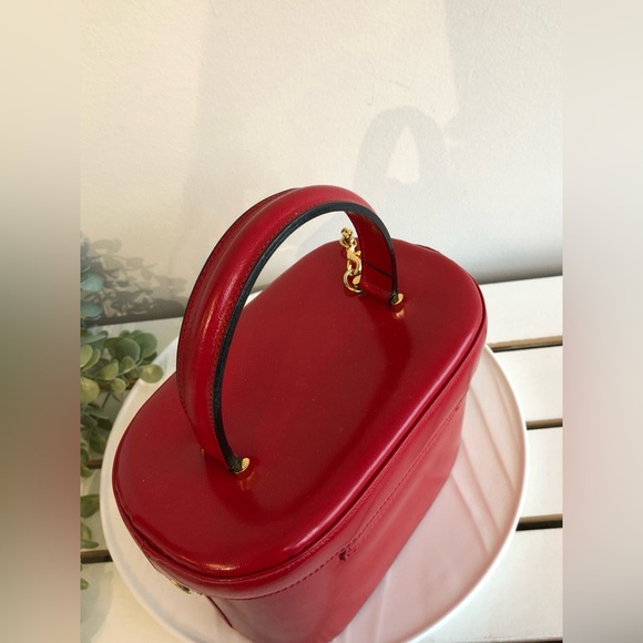 Versace Red and Gold Mini Bag - Picture 6 of 16